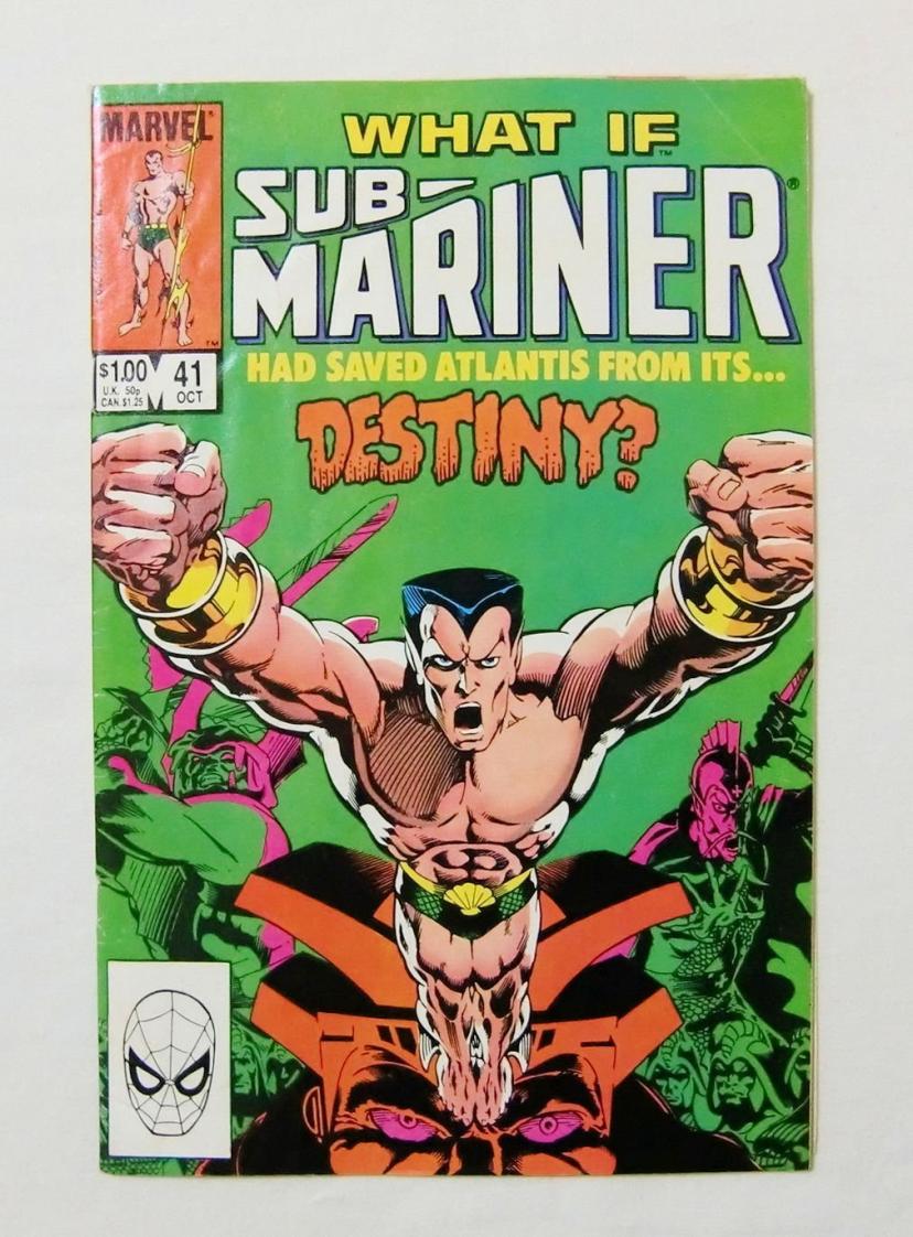【WHAT IF? SUB-MARINER (サブ・マリナー)】 VOL.1 NO.41 中古アメコミ MARVEL <1983年>