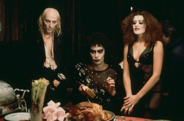 ティム・カリー、リチャード・オブライエン、パトリシア・クイン『ロッキー・ホラー・ショー』