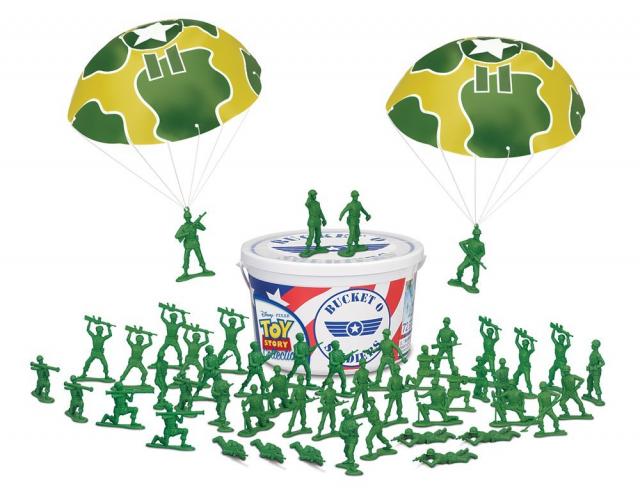 Toy Story Bucket o Soldiers トイストーリー グリーンアーミーメン