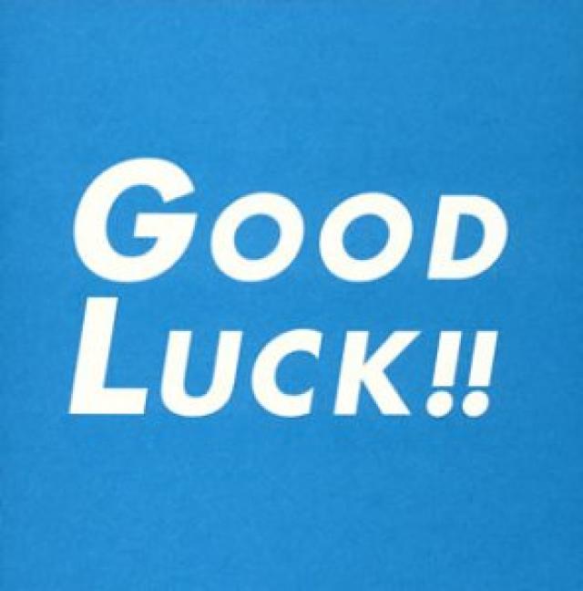 『GOOD LUCK!!』