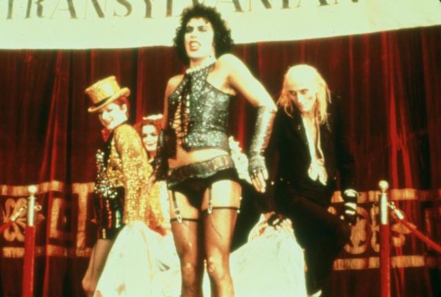 ティム・カリー、リチャード・オブライエン、パトリシア・クイン、ネル・キャンベル『ロッキー・ホラー・ショー』