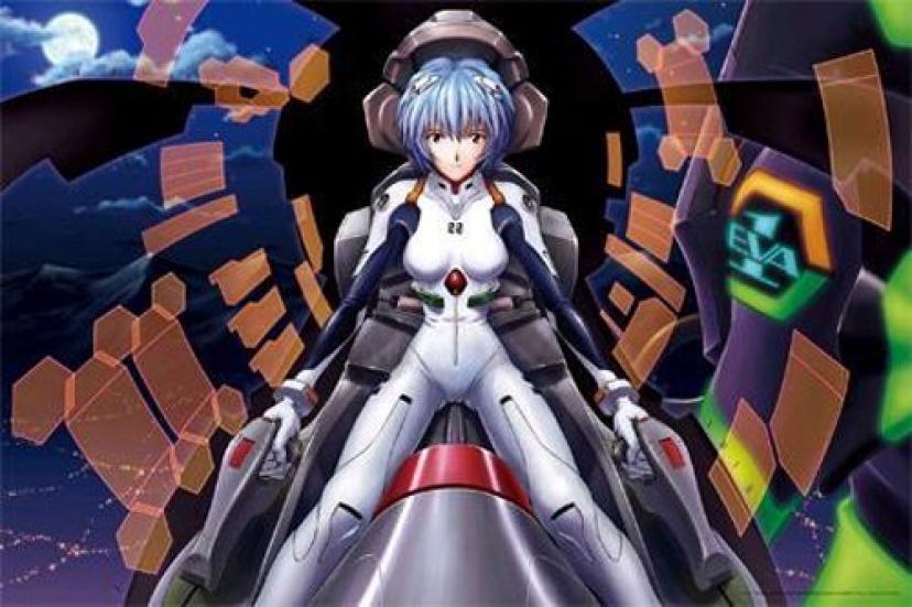 エヴァンゲリヲン新劇場版 1000ピース レイ、和衷共同【光るパズル】 (50cm×75cm、対応パネルNo.10)