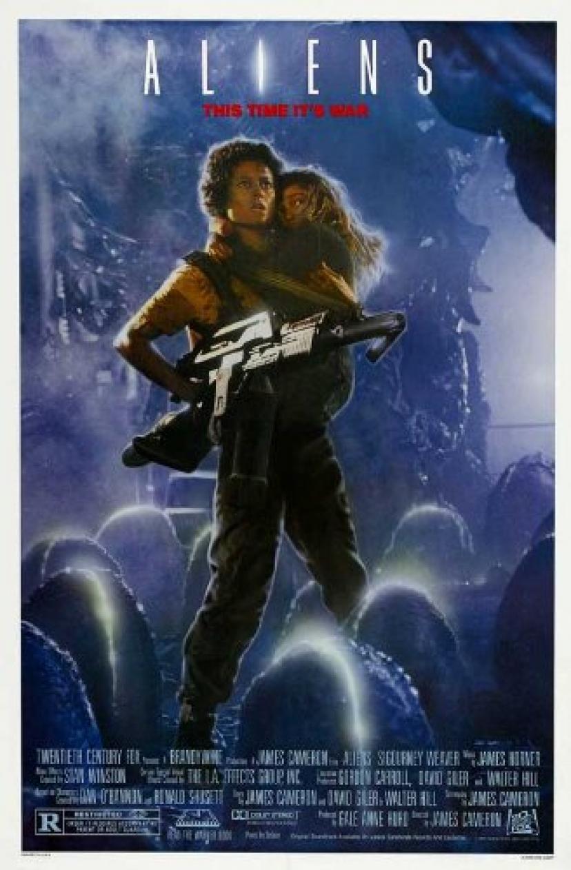 『エイリアン2』 シガニー・ウィーバー