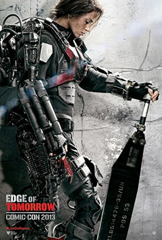 Edge of Tomorrow (2014) - Emily Blunt - Movie Poster Reprint 13" x 19" Borderless