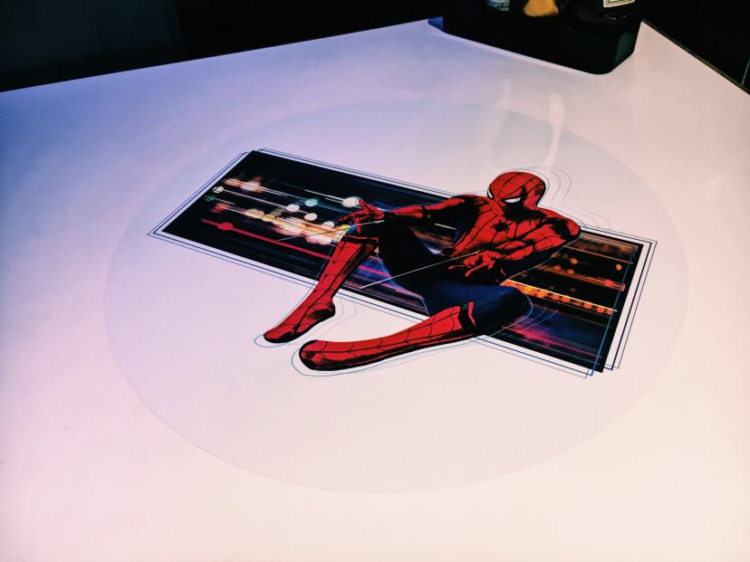 スパイダーマンカフェ