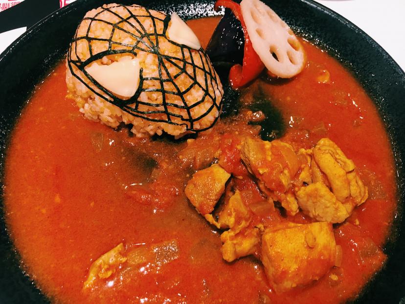スパイダーマンカフェ