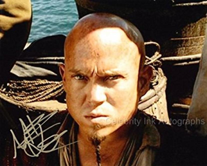 MARTIN KLEBBA as Marty - Pirates Of The Caribbean Genuine Autograph
