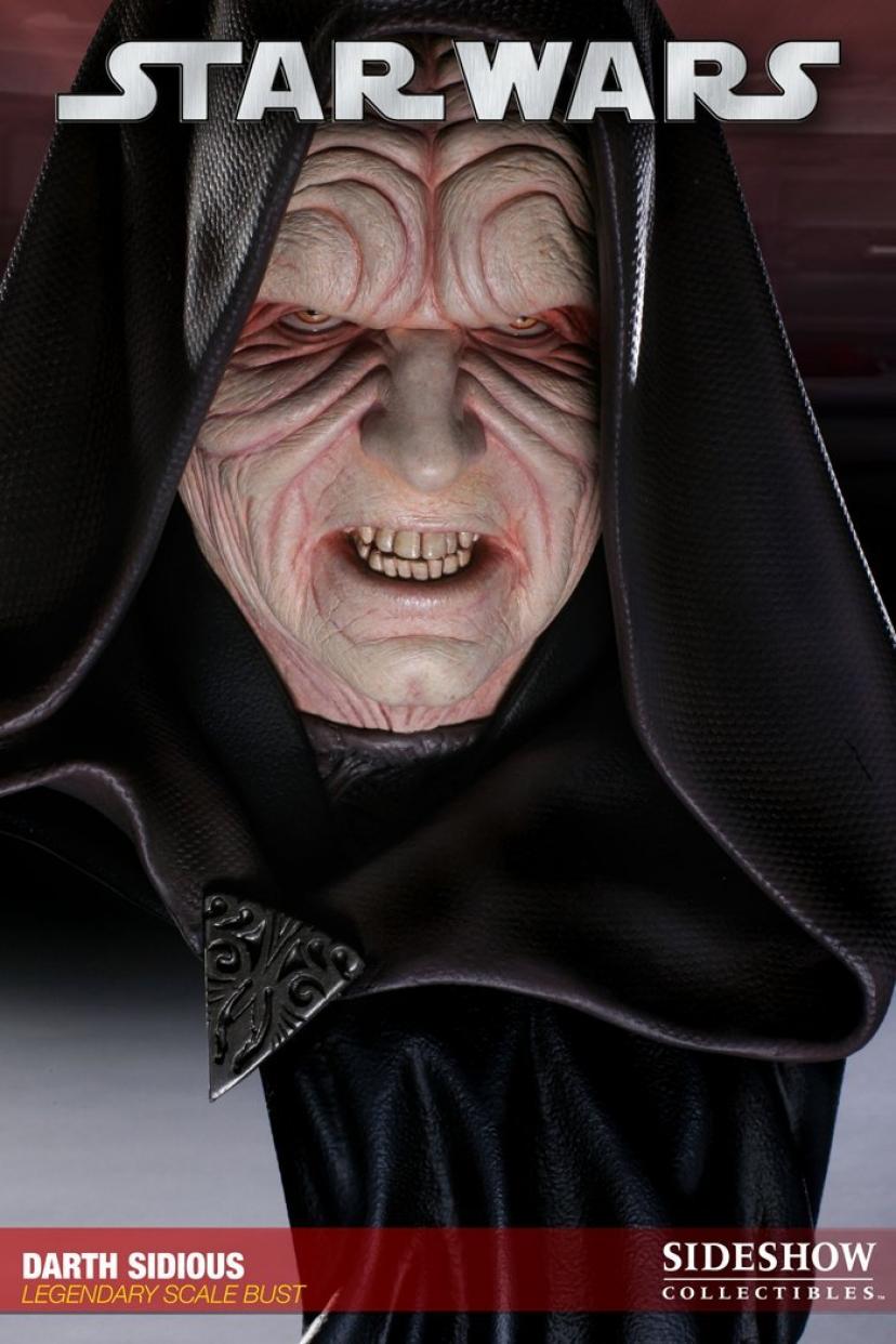 スター・ウォーズ Legendary Scale Bust: Darth Sidious