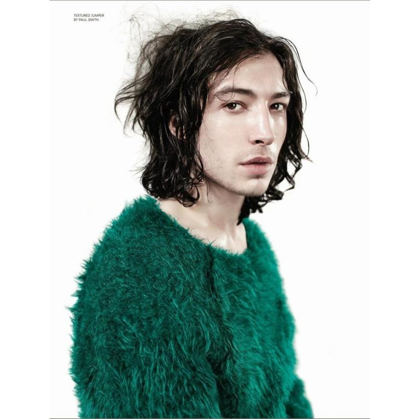 Ezra Miller (24inch x 31inch / 60cm x 78cm) Silk Printing - Silk Print Poster - 4AFC49