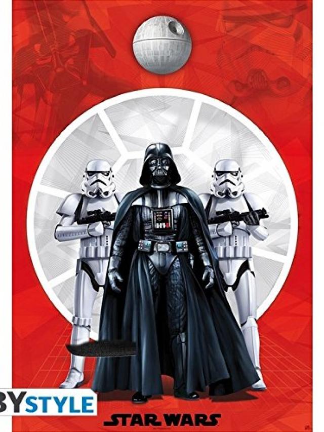 スターウォーズのポスターダースベイダー&ストームトルーパー2(98x68)STAR WARS Poster Darth Vader & 2 Stormtroopers (98x68)
