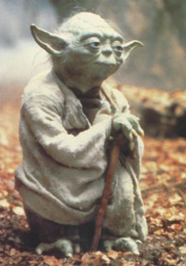 STAR WARS : Episode V – The Empire Strikes Back – 映画ポスター: Yoda (サイズ: 27