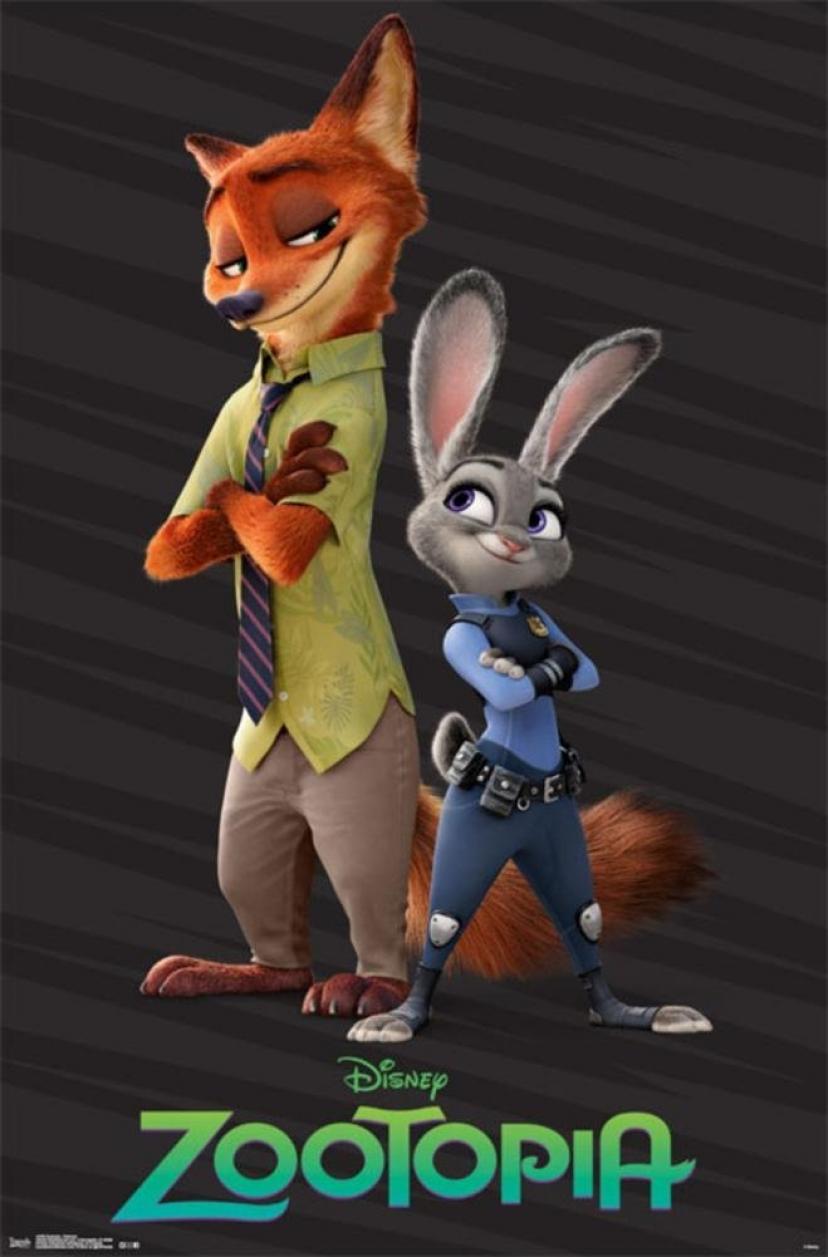 Zootopia- Partners Poster 22 x 34in