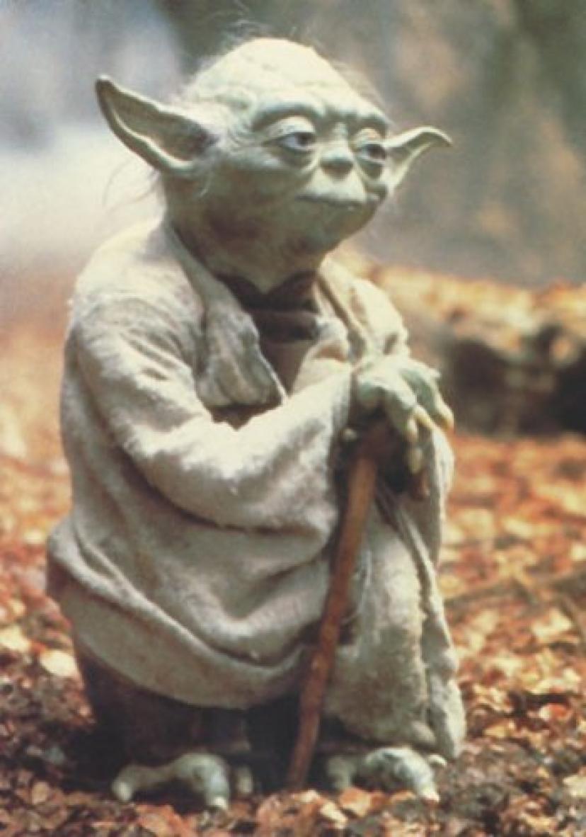 STAR WARS : Episode V – The Empire Strikes Back – 映画ポスター: Yoda (サイズ: 27 " x 40 " )