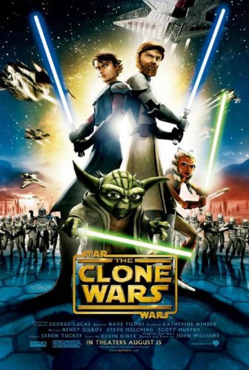 Star Wars: The Clone Wars, Original 24x40 Single-sided Regular Movie Poster