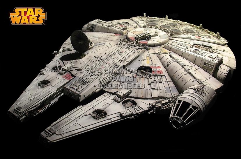 CGC Huge Poster - Star Wars Millenium Falcon Episode I II III IV V VI Moive Poster - STW004 (24" x 36" (61cm x 91.5cm))