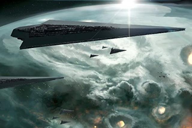 スター・ウォーズ スター・デストロイヤー シルク調 大判ファブリックポスター 約90×60cm [並行輸入品]