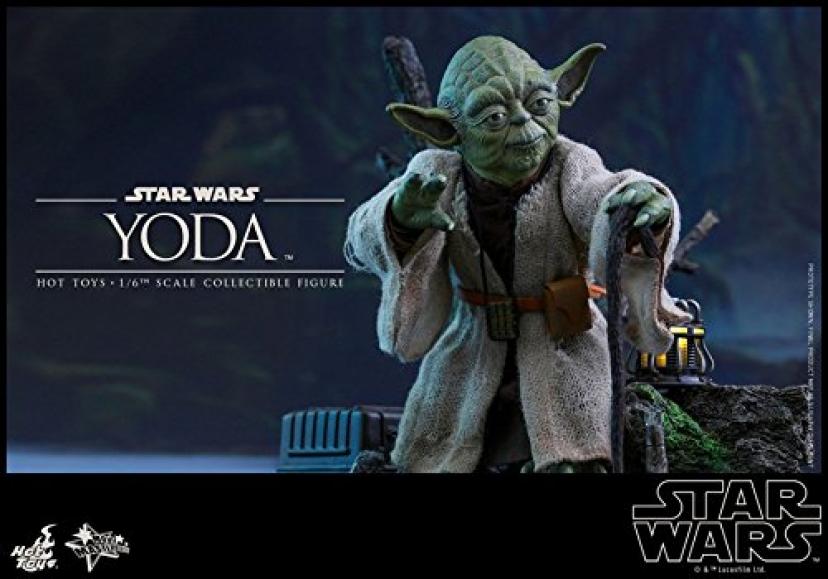 ムービー・マスターピース スター・ウォーズ エピソード5/帝国の逆襲 ヨーダ 1/6スケール プラスチック製 塗装済み可動フィギュア