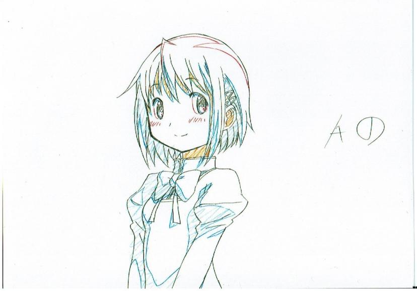 劇場版 魔法少女まどか☆マギカ 叛逆の物語 劇場入場者特典 ポストカード【美樹さやか】