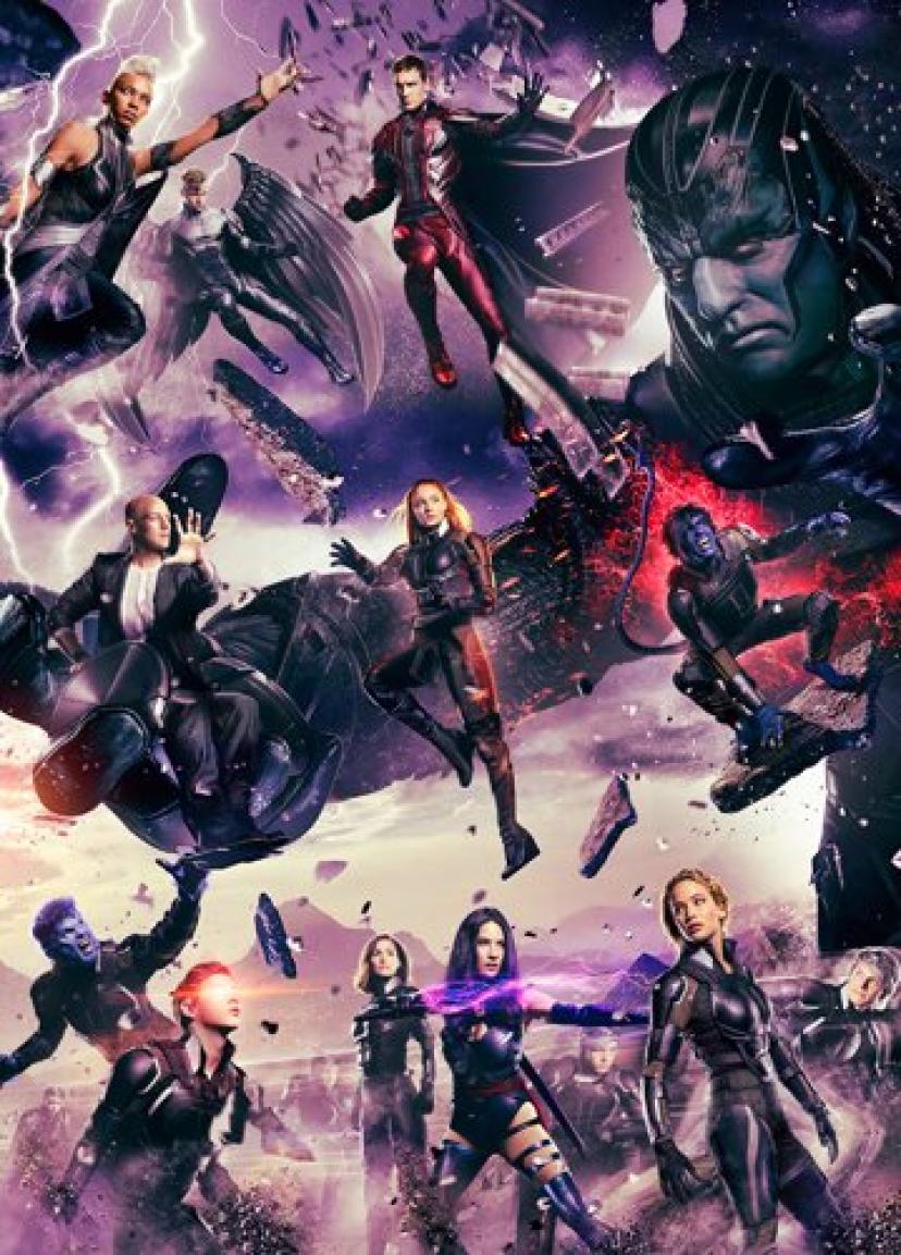ポスター/スチール 写真 A4 MS5 X-MEN アポカリプス 光沢プリント
