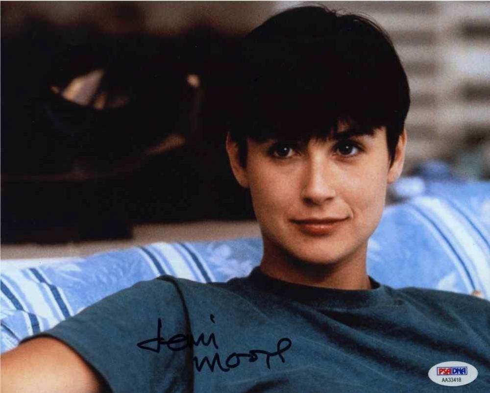 Demi Moore Ghost Signed 8x10 Photo Certified Authentic PSA/DNA COA[デミムーア][デミ・ムーア]