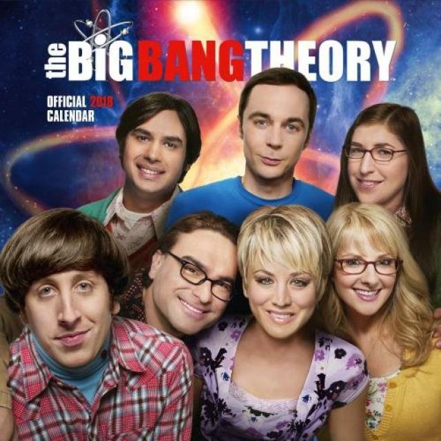 The Big Bang Theory Calendar 2018 Official Merchandiseビッグバン・セオリー ギークなボクらの恋愛法則