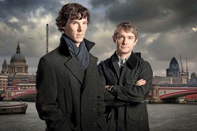 ベネディクト・カンバーバッチ、マーティン・フリーマン『SHERLOCK/シャーロック』