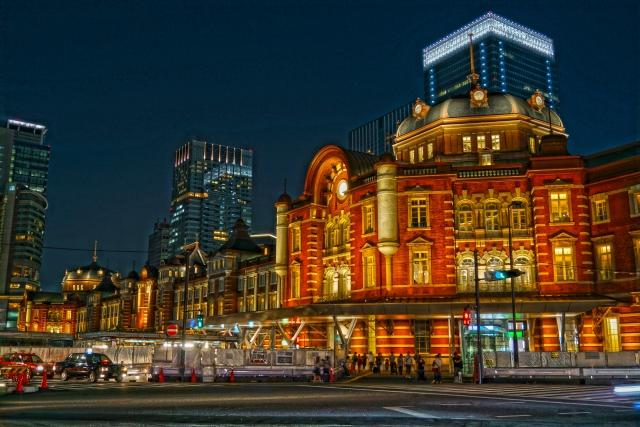 フリー画像、東京駅