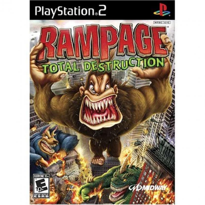 Rampage Total Destruction - PlayStation 2
