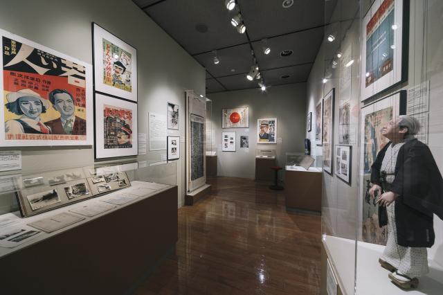本館/常設展 「NFAJ コレクションでみる 日本映画の歴史」 会場の風景