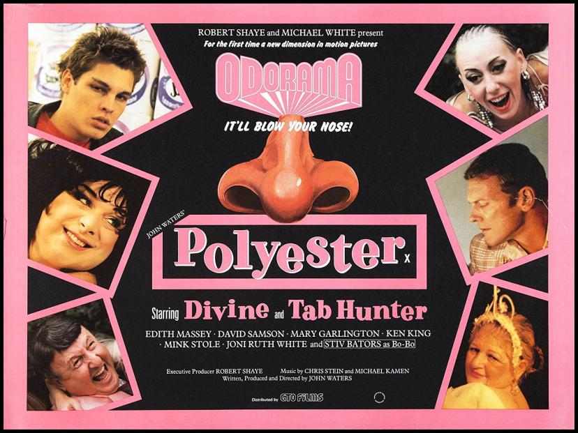 Polyester Fridge Magnet 2.5 x 3.5 John Waters Movie Poster Magnetic Canvas Print