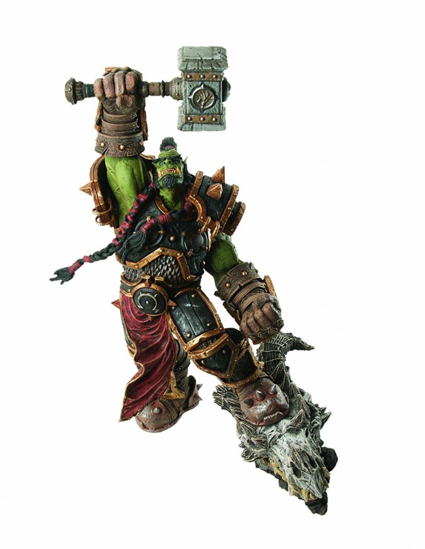 DC Comics World of Warcraft: Premium Series 2: Orc Warchief: Thrall Action Figure