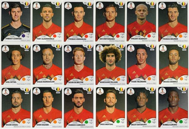 2018 サッカーベルギー代表