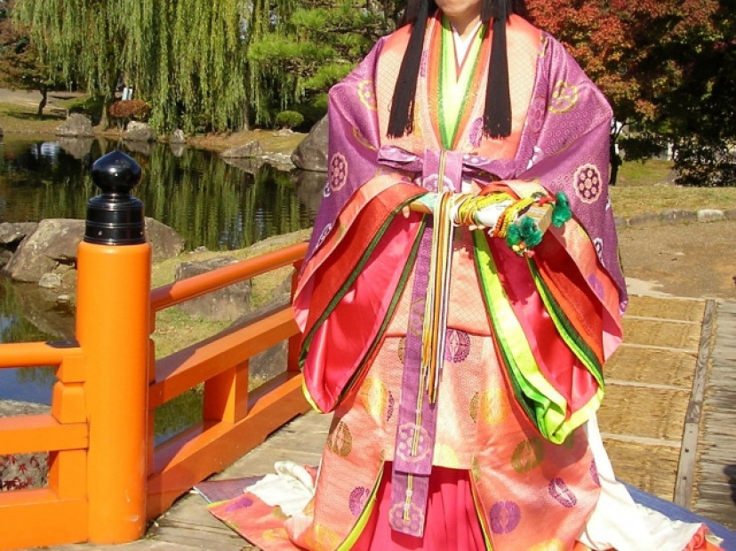 十二単、着物、和、フリー素材、歴史、平安