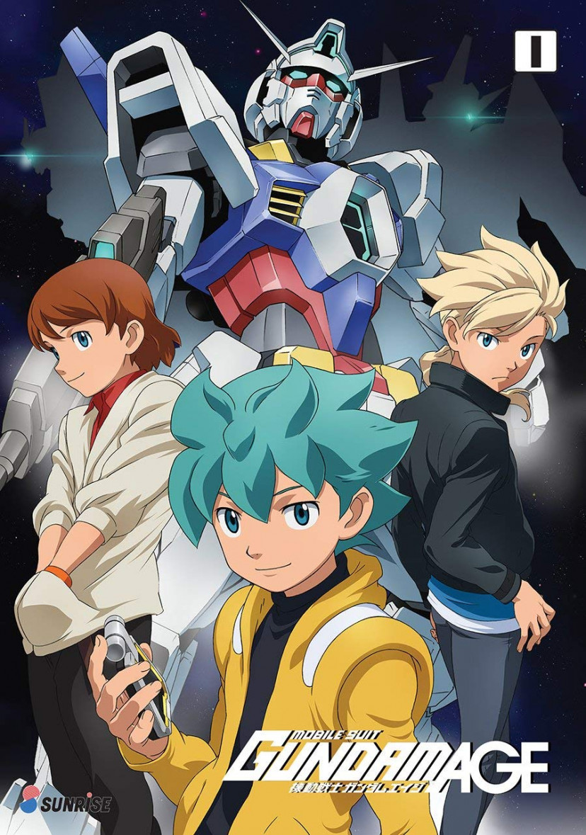 機動戦士ガンダムAGE、フリット・アスノ、キオ・アスノ、アセム・アスノ、AGE-1