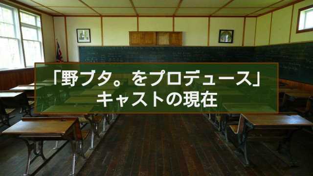 野ブタ。をプロデュース