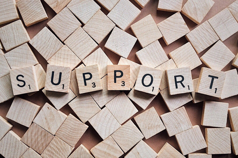 サポート support フリー画像