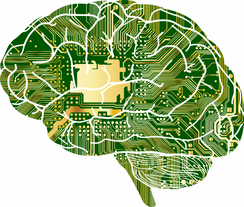 AI、脳、フリー素材