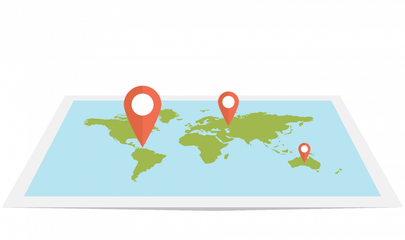 地図、マップ、map、世界地図、フリー素材