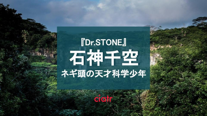 Dr Stone ネギ頭の天才科学少年 石神千空 いしがみせんくう を紹介 性格や発明品 キャラとの関係性まで徹底解説 Ciatr シアター