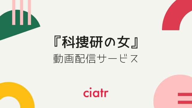 ドラマ『科捜研の女』 動画配信サービス サムネイル