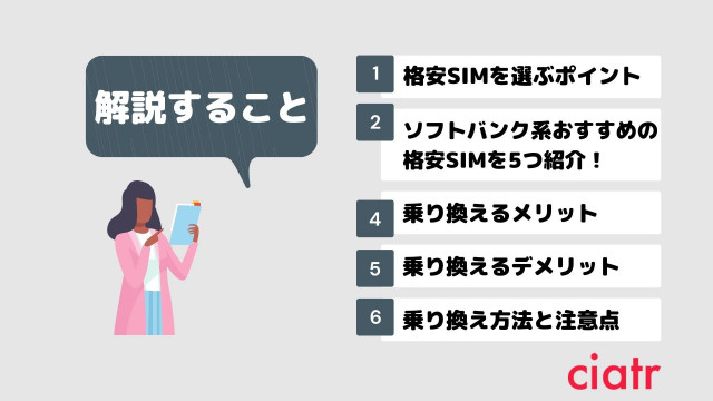格安SIM ソフトバンク