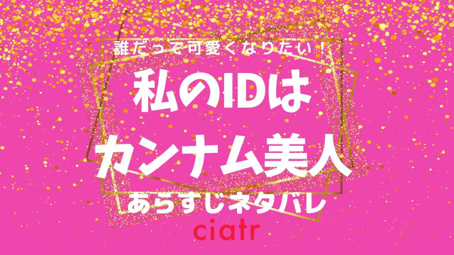 私のIDはカンナム美人