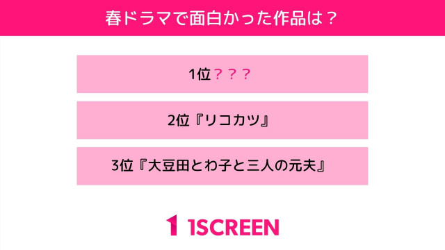 春ドラマ