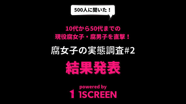腐女子の実態調査