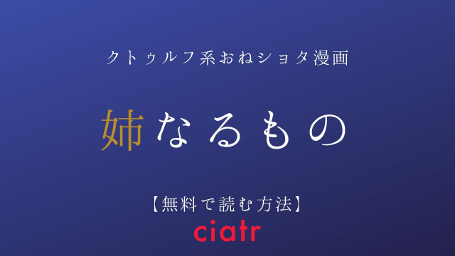 姉なるもの