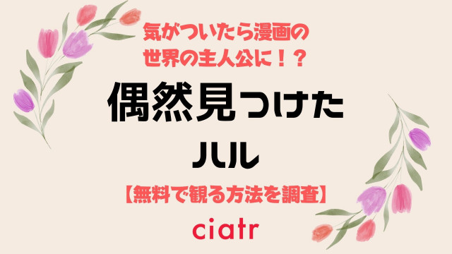 偶然見つけたハル 動画配信