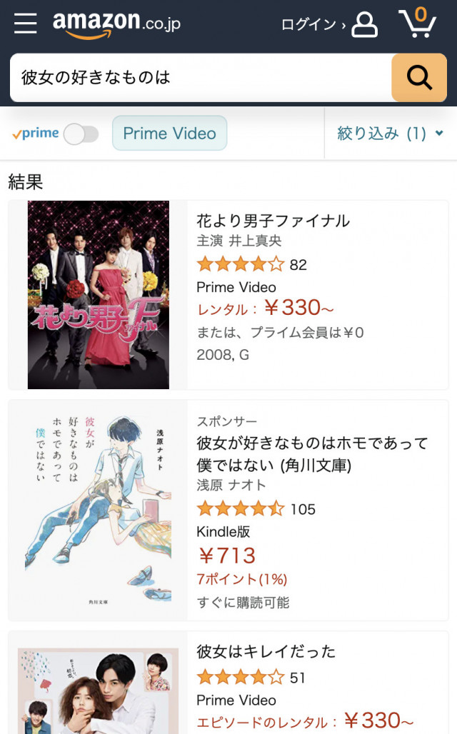 彼女の好きなものは