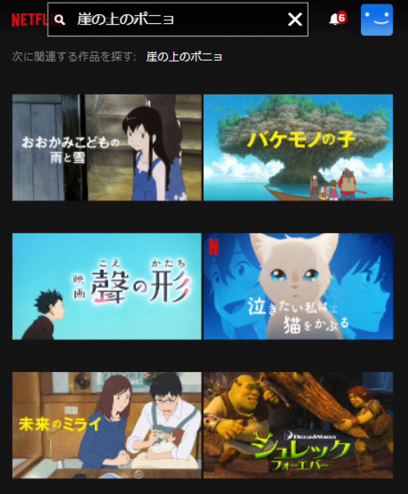 崖の上のポニョ ネトフリ