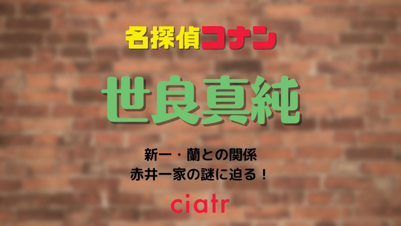 女子高生探偵 世良真純 名探偵コナン のボクっ娘は新一に片思い中 Ciatr シアター