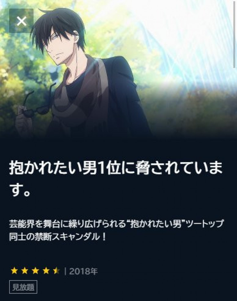 だかいち 抱かれたい男1位に脅されています の配信動画を無料で観られるサブスクまとめ Ciatr シアター